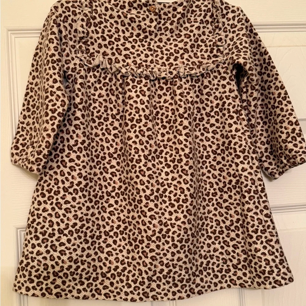 Zara Leopard Print Toddler dress